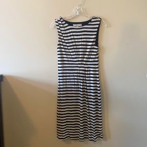 Loft Pleated Maternity Dress